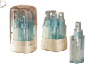旅行便携精致分装瓶旅游套装 No Drilling Shelves for Bathroom Storage & Home Decor.-宝石蓝(送标签纸)